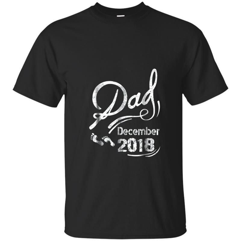 Soon To Be Dad December 2018  - Fathers Day 2018 Gif T-shirt-mt