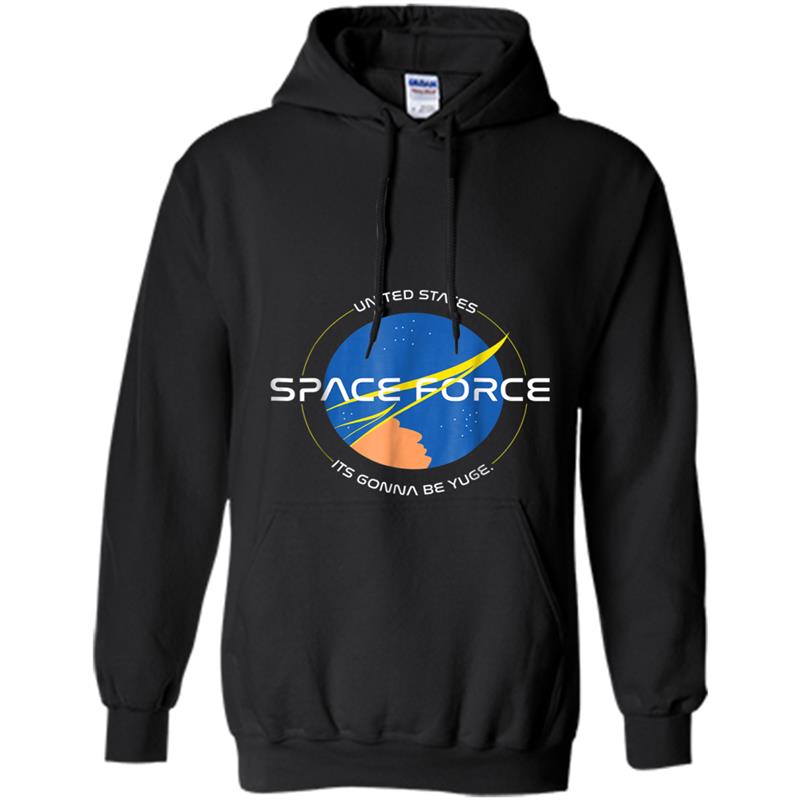 Space Force Trump   Funny Anti Donald Trump Gift Hoodie-mt