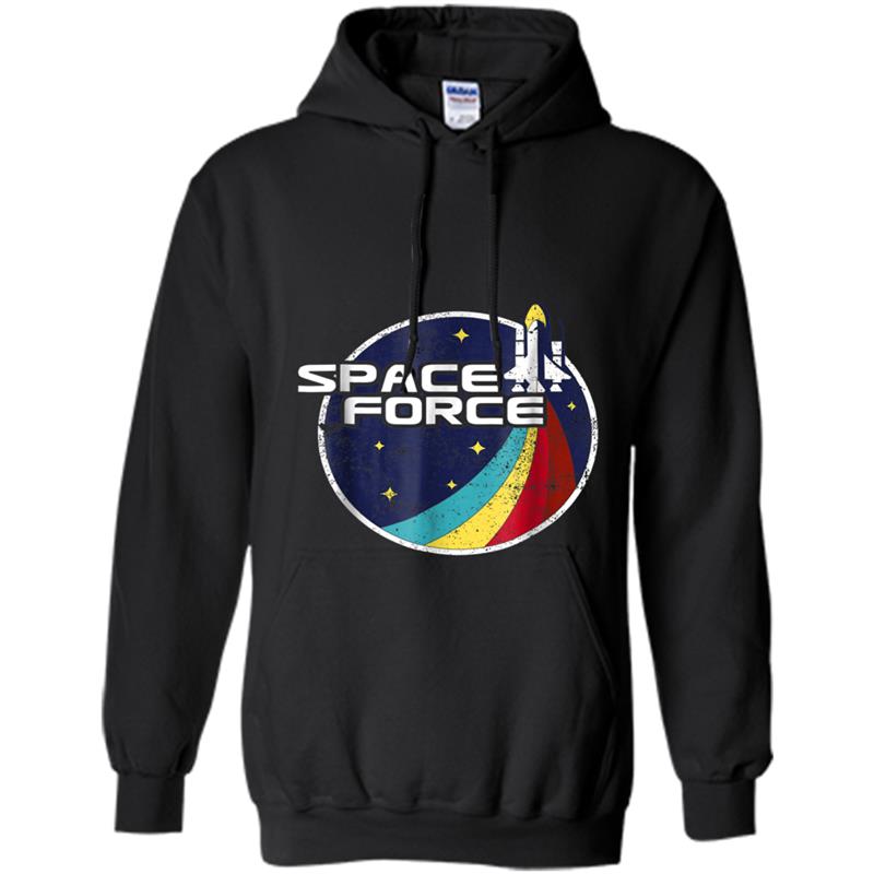 Space Force Vintage  Funny Gift Hoodie-mt