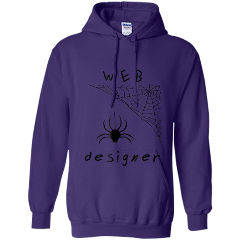 Spider Web Designer fun  for women, men and youth Hoodie-mt