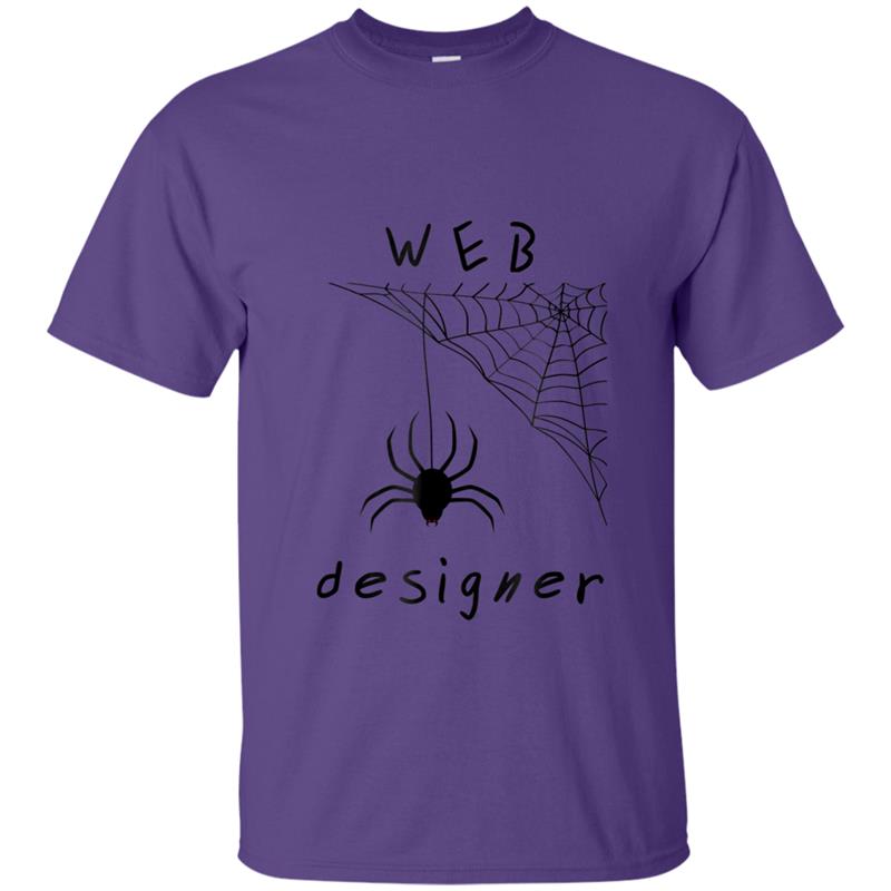 Spider Web Designer fun  for women, men and youth T-shirt-mt