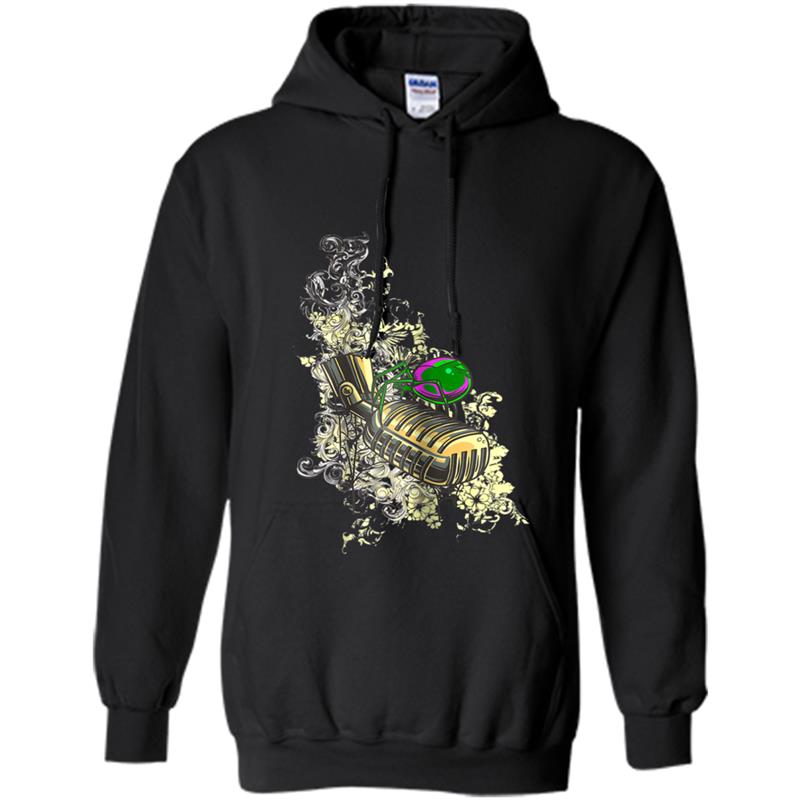 SPOOKY SPIDER on mic hit the charts eye-catching Hoodie-mt