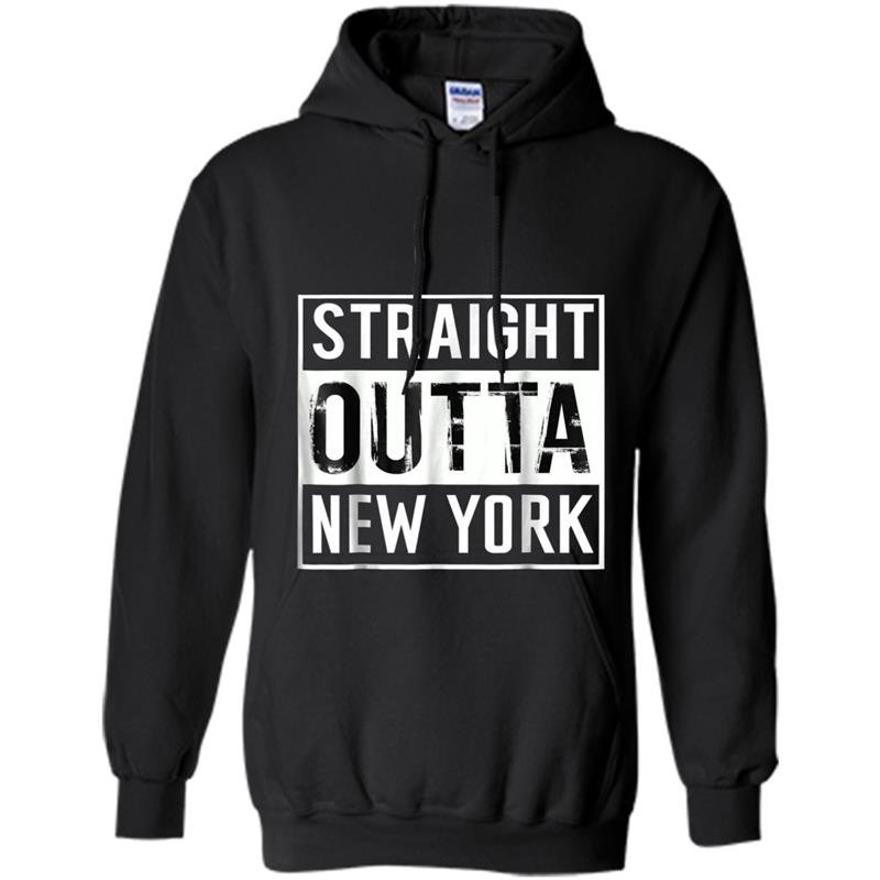 Straight Outta New York  New York Hoodie-mt