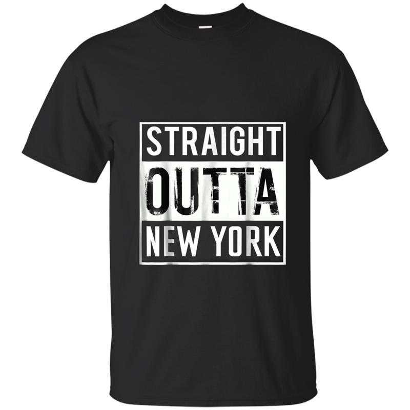 Straight Outta New York  New York T-shirt-mt