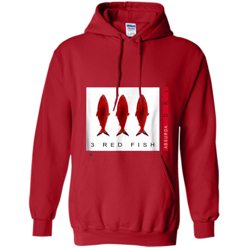 STUDIO DAVID LYNCH 3 RED FISH Hoodie-mt