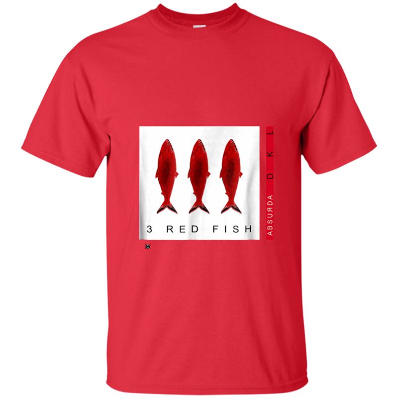 STUDIO DAVID LYNCH 3 RED FISH T-shirt-mt