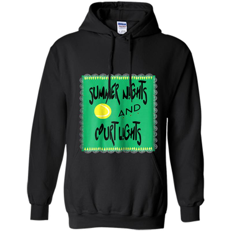 Summer Nights and Court Lights Hoodie-mt