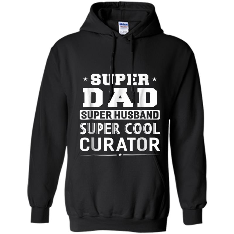 Super Dad Super Husband Super Curator - Men's Hoodie-mt