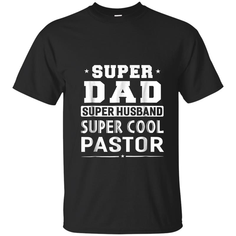 Super Dad Super Husband Super Pastor Men's T-shirt-mt