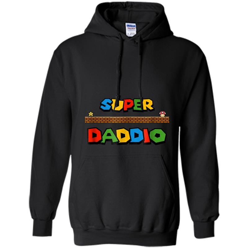 Super Daddio , Fathers day special Hoodie-mt