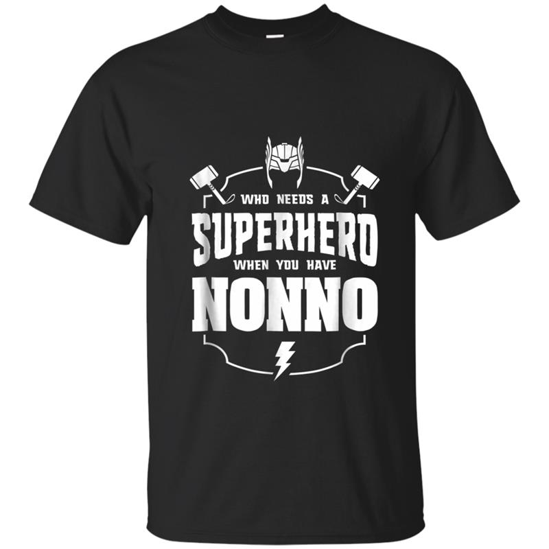 Superhero Nonno Father's Day Grandpa Gift Ideas  Men T-shirt-mt