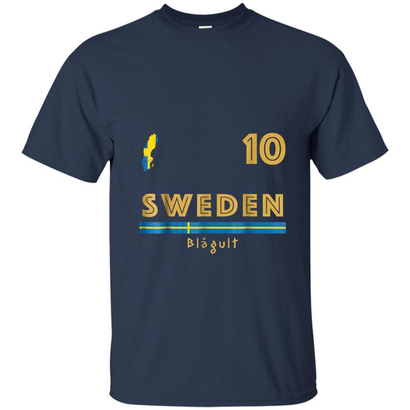 Sweden Soccer 2018 World Football Cup  Jersey Flag Gift T-shirt-mt