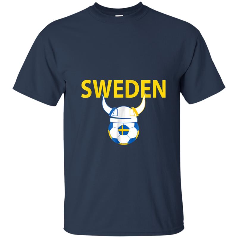 Sweden Soccer Jersey 2018 Viking Football Russia T-shirt-mt