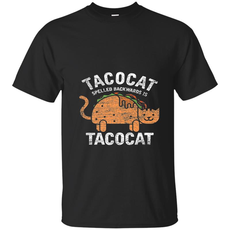 Tacocat  Spelled Backwards Is Tacocat Taco Day Gift T-shirt-mt