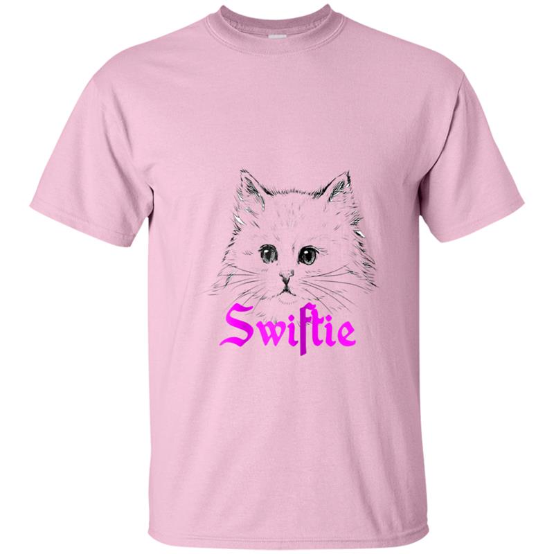 Taylor White Cat  Swift Cat For Swift Real Fans T-shirt-mt