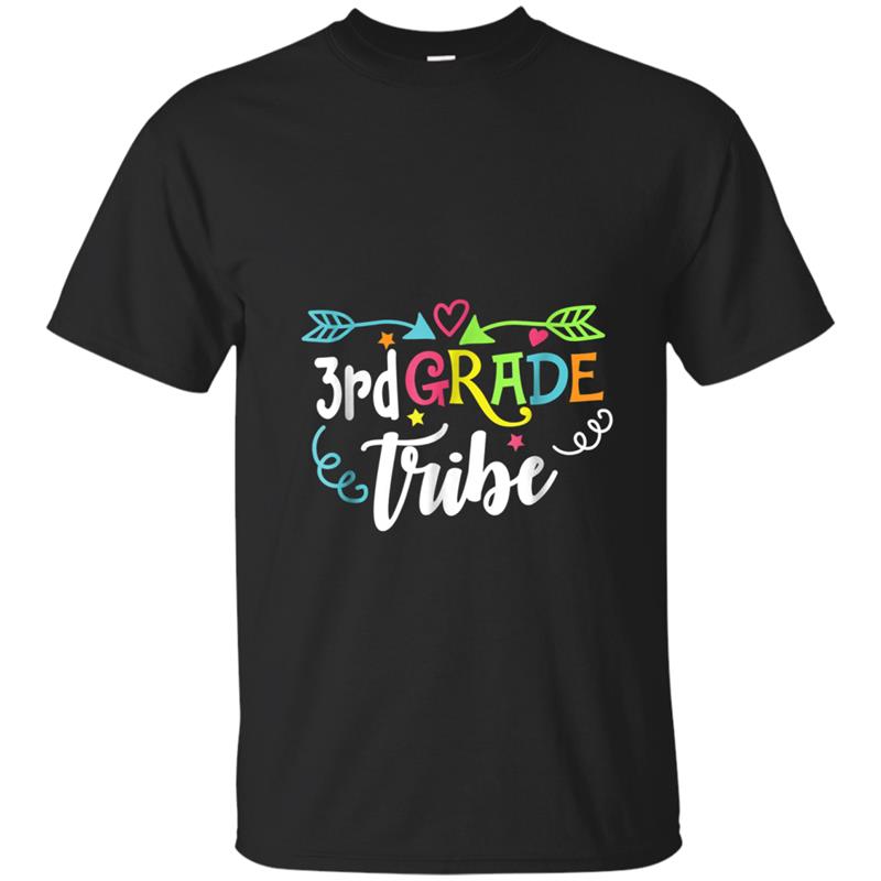 Teacher Grade Level  3rd Grade Tribe 3rd Grade Back To T-shirt-mt