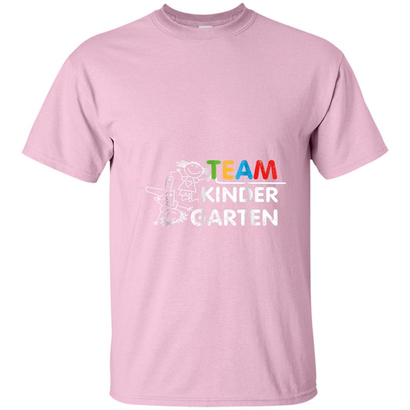 Team Kindergarten  Funny Back To School T-shirt-mt