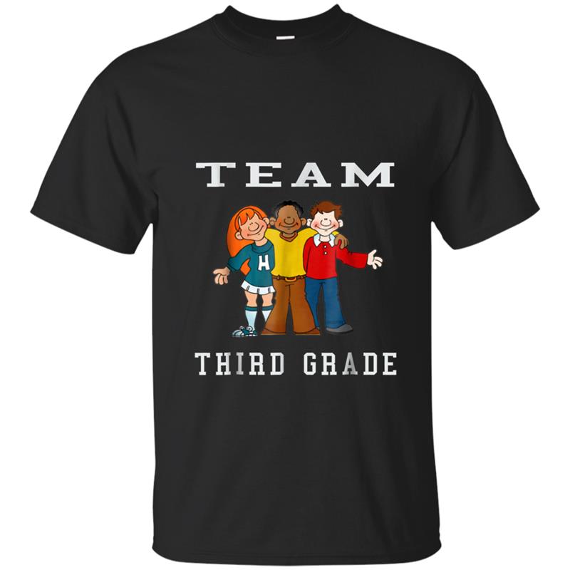 Team Third 3rd Grade Back to School Teacher Gift T-shirt-mt