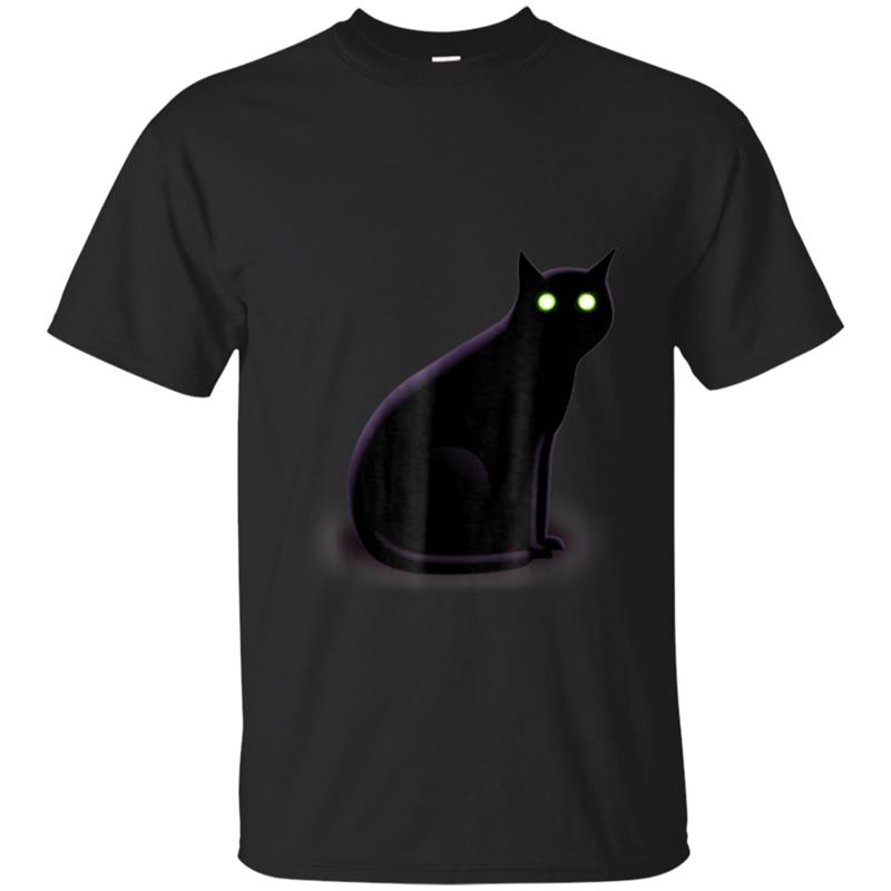 The Creepy Black Cat T-shirt-mt