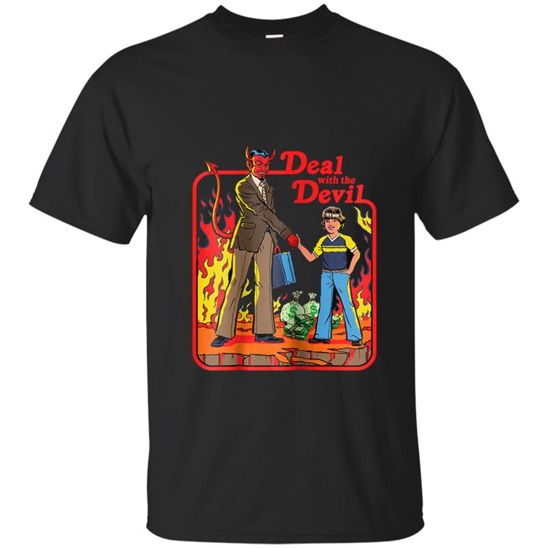 The Deal With The Devil Vintage T-shirt-mt