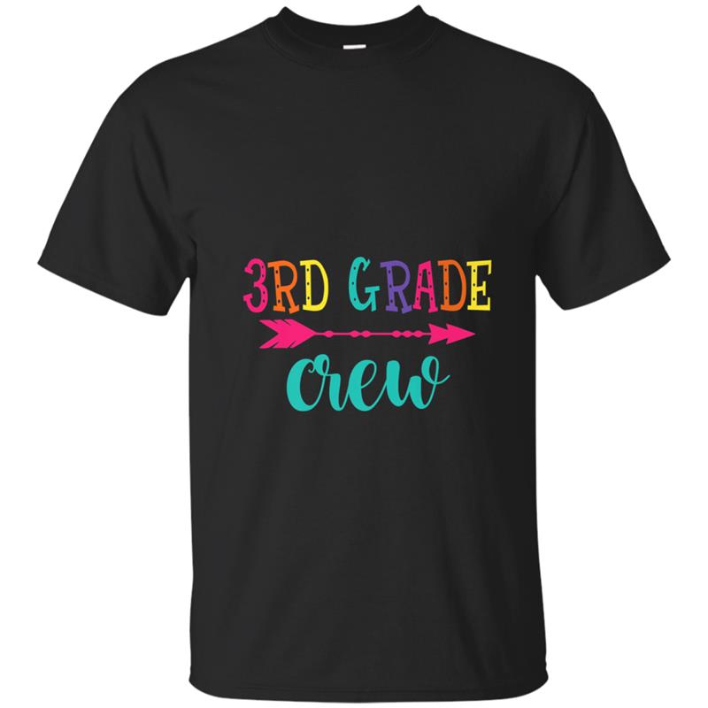 Third Grade Crew  Back to School Teacher Gifts T-shirt-mt
