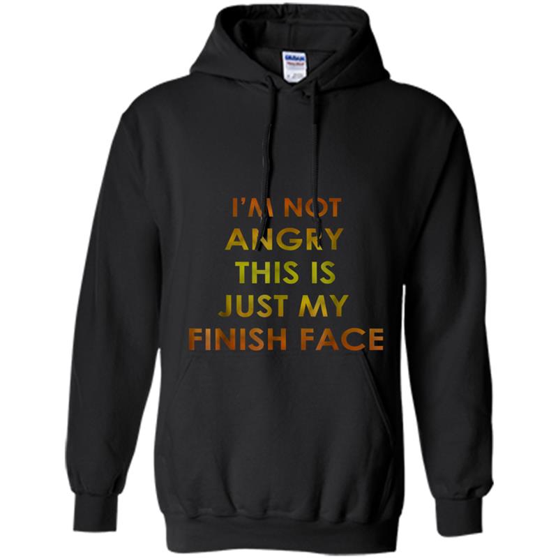 This Is My Finish Face Hoodie-mt