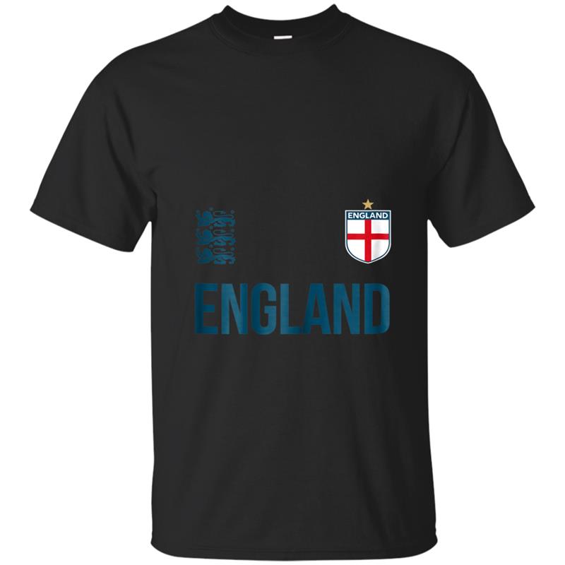 Three Heraldic Lions  - England 2018 Cheer Jersey T-shirt-mt