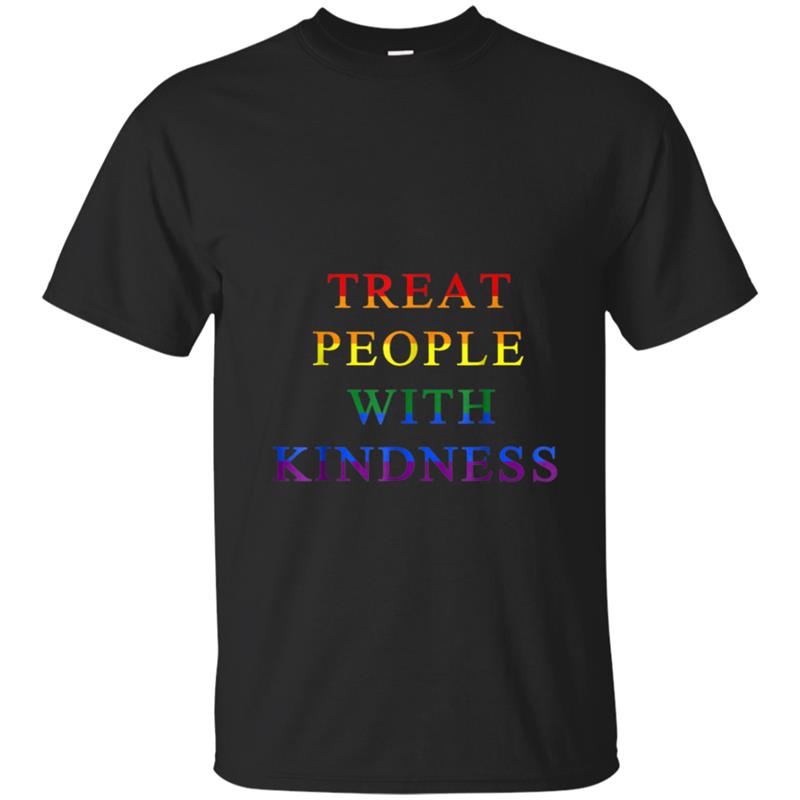 Treat People With Kindness Lgbt Fride T-shirt-mt