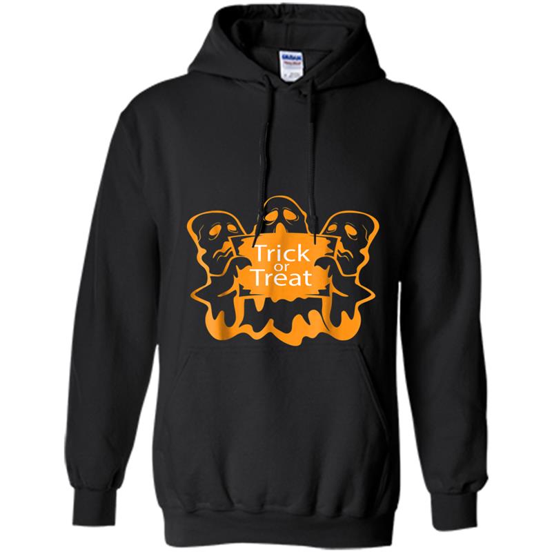 Trick or treat Halloween  With Spiders, pumpkin,Witch Hoodie-mt