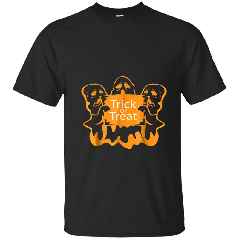 Trick or treat Halloween  With Spiders, pumpkin,Witch T-shirt-mt