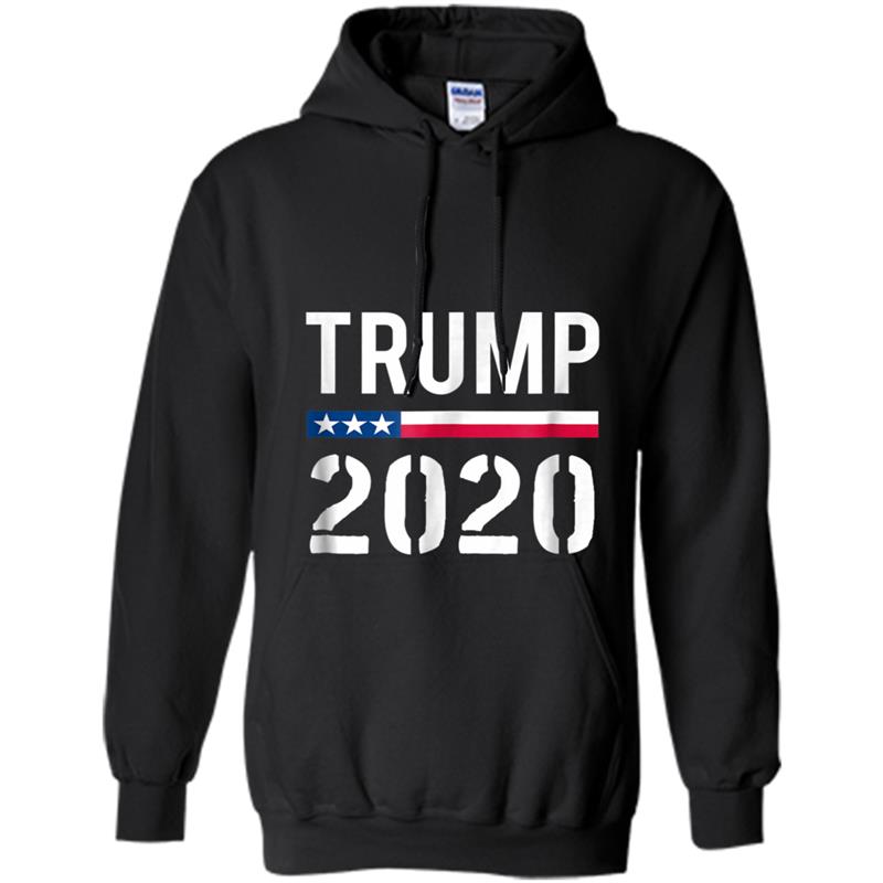 Trump 2020 Re Election Supporter Short Sleeve Hoodie-mt