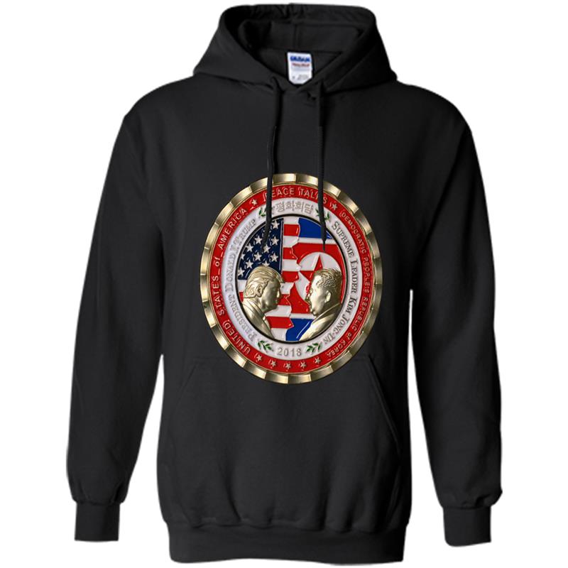 Trump Kim Commemorative Coin Limited Premium ! Hoodie-mt