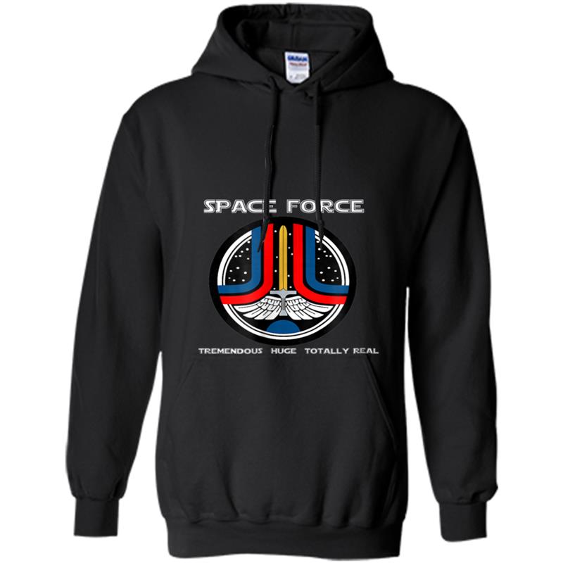 Trump Space Force Logo Funny Hoodie-mt