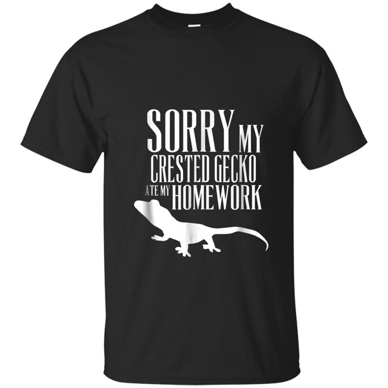 UNIQUE - MY CRESTED GECKO ATE MY HOMEWORK T-shirt-mt