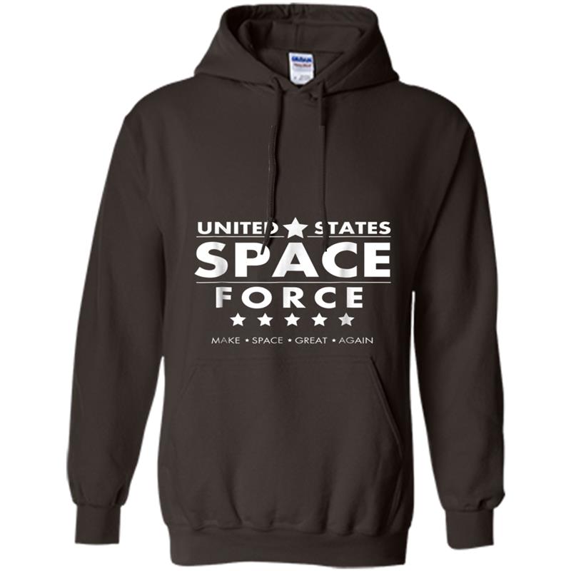 United States Space Force - Make Space Great Again  T Hoodie-mt