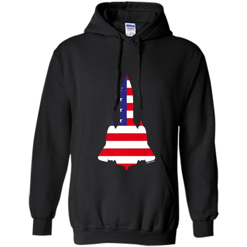 United States SR-71 BlackBird Flag Hoodie-mt