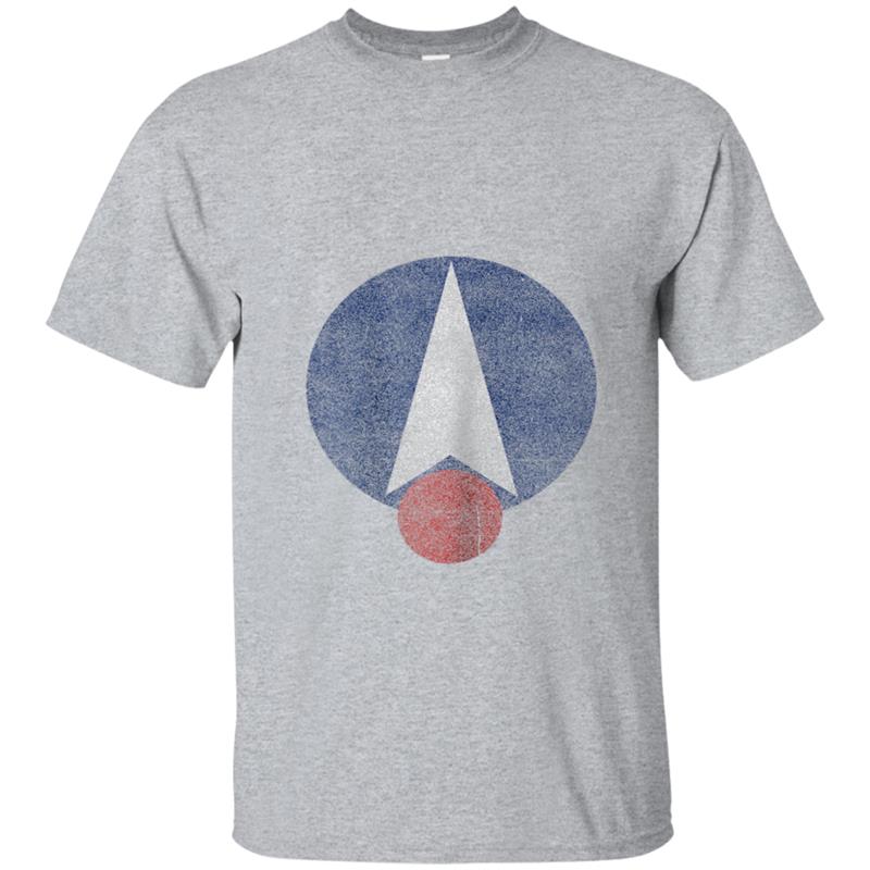 US Space Force logo  distressed T-shirt-mt