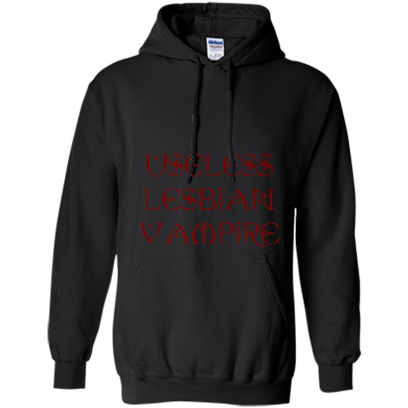 Useless Lesbian Vampire Hoodie-mt