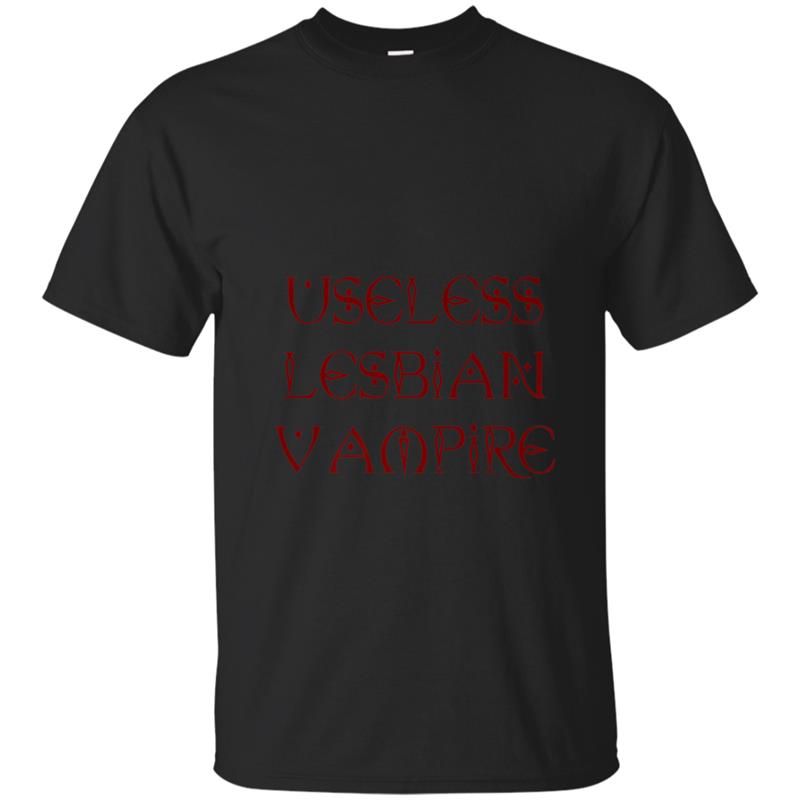 Useless Lesbian Vampire T-shirt-mt