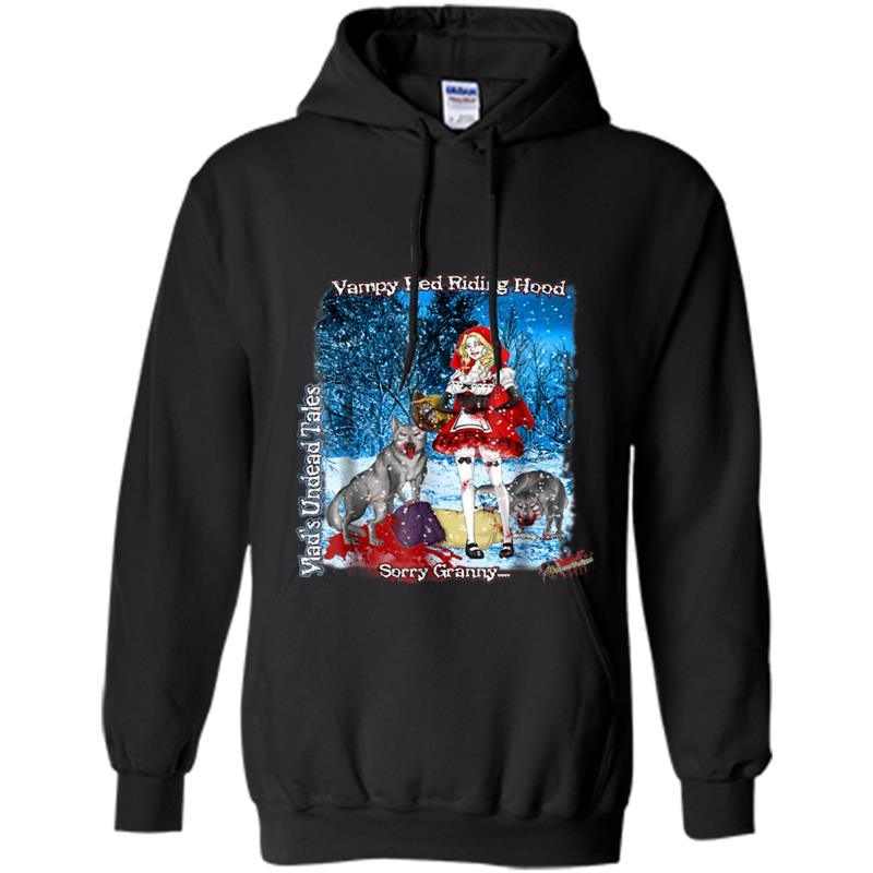 Vampire Red Riding Hood Sorry Granny Hoodie-mt