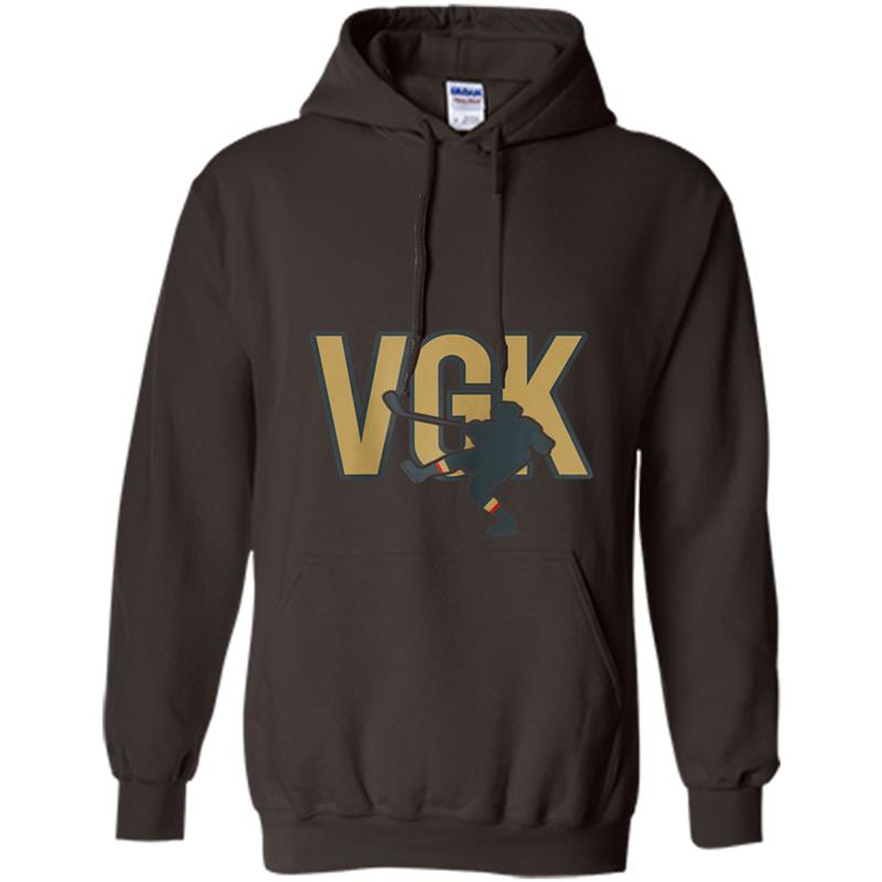 VGK Ice Hockey Golden Player Fan Hoodie-mt