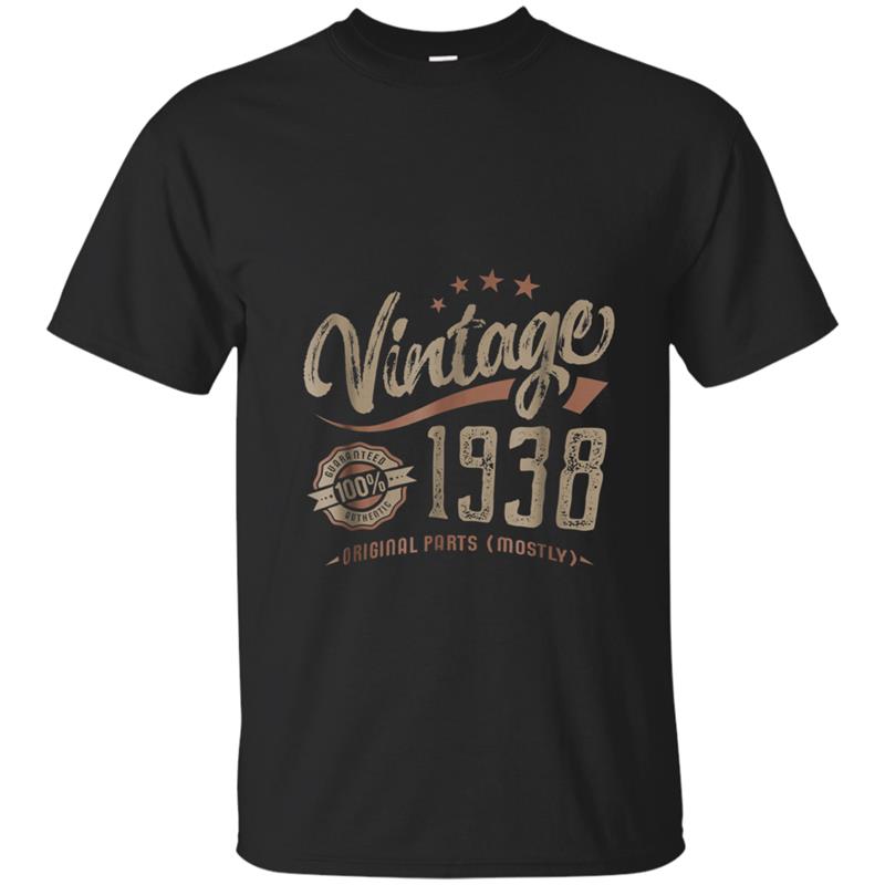 Vintage 1938 Tee Mostly Original Parts Birthday Gift T-shirt-mt