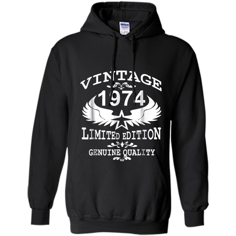 Vintage 1974 Years Limited Edition birthday gift Hoodie-mt