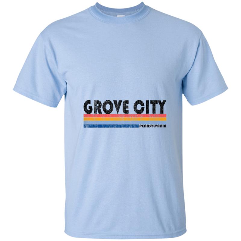 Vintage 1980s Style Grove City PA Premium T-shirt-mt