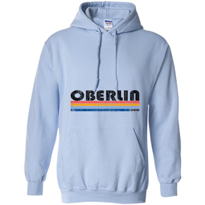 Vintage 1980s Style Oberlin OH Premium Hoodie-mt