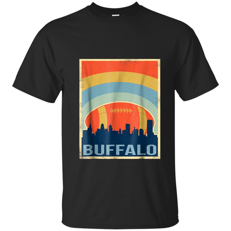 Vintage Buffalo Football Rugby T-shirt-mt