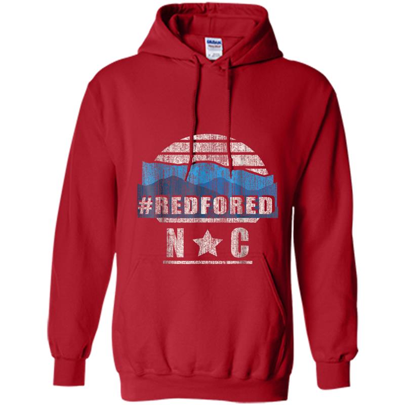 Vintage Red for Ed North Carolina Mountains Hoodie-mt