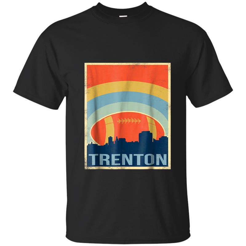 Vintage Trenton Football Rugby T-shirt-mt