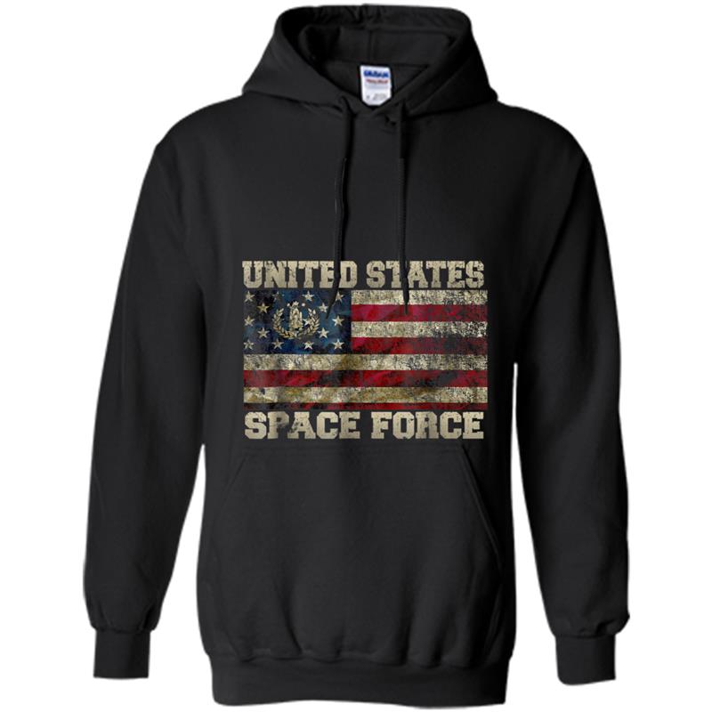 Vintage USSF United States Space Force Trump Hoodie-mt