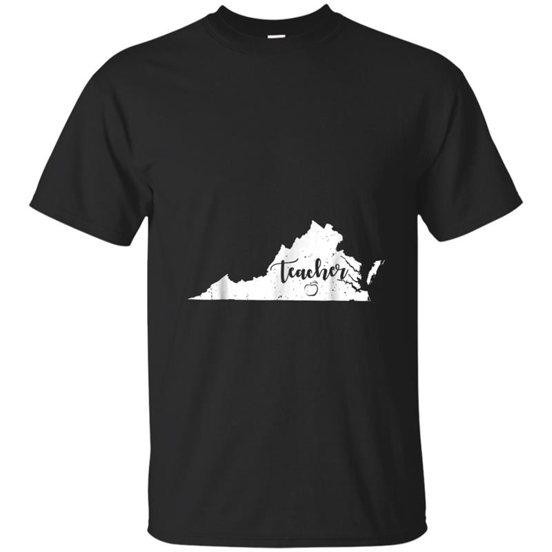 Vintage Virginia  Funny Teacher Love Gift T-shirt-mt